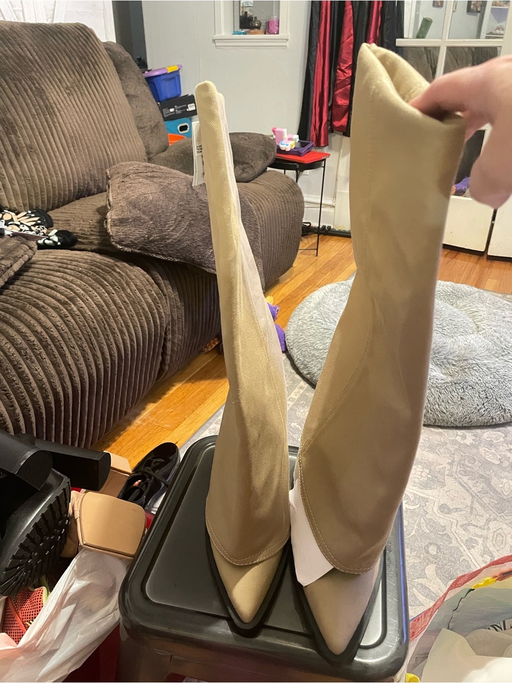 Zara Boots - Tan